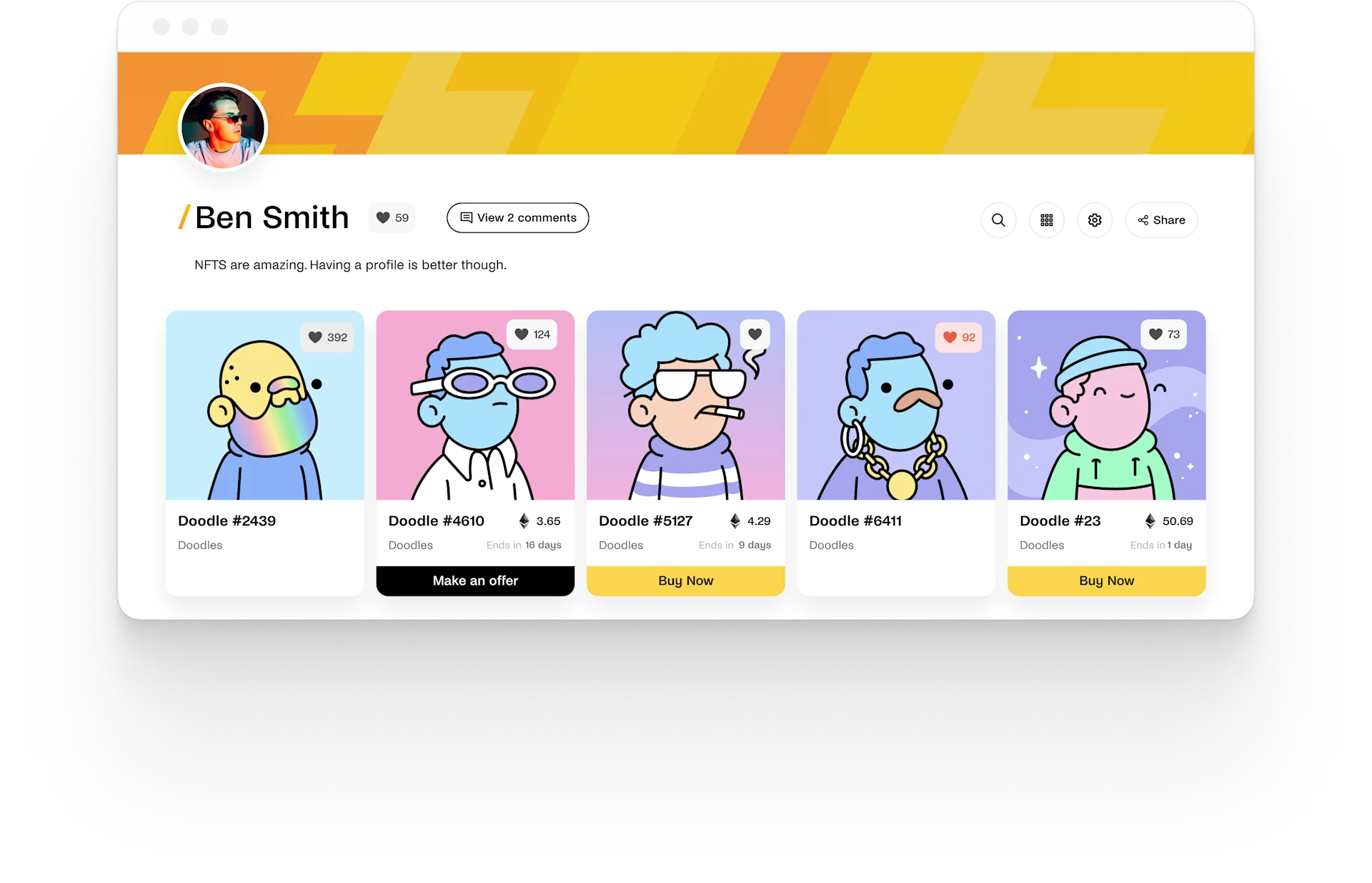 Browser Screen